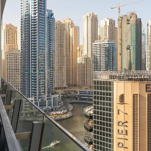 LUX Holiday Home Dubai Marina JBR - Silverene Towers Appartamento